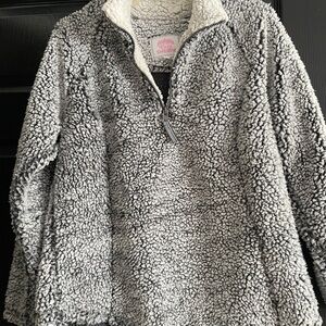 Sherpa Women's Gray Fleece Jacket
